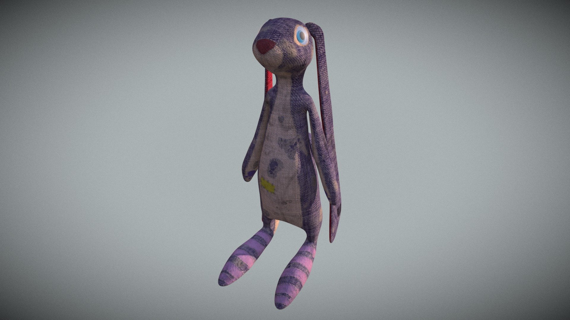 🐰A sweet Stuffed Rabbit.2021🐰 - 3D model by Joanna Bednarz (@joanna ...