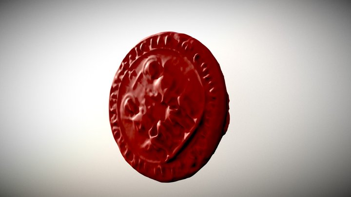 Lorsch Abbey Seal 3D Model
