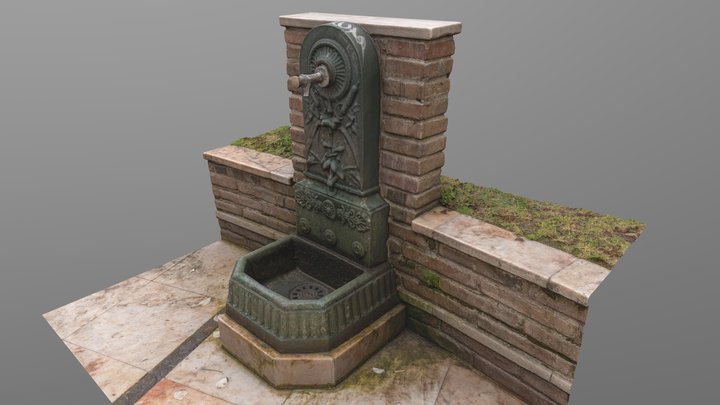 Potable water fountain - scan 3D Model