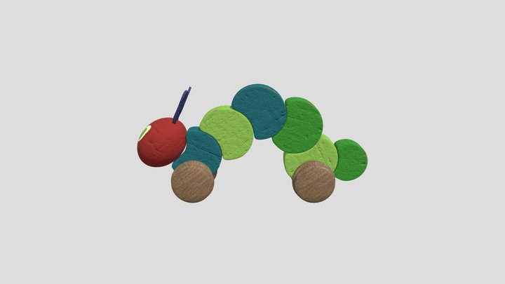 Wooden Toy Hungry Caterpillar