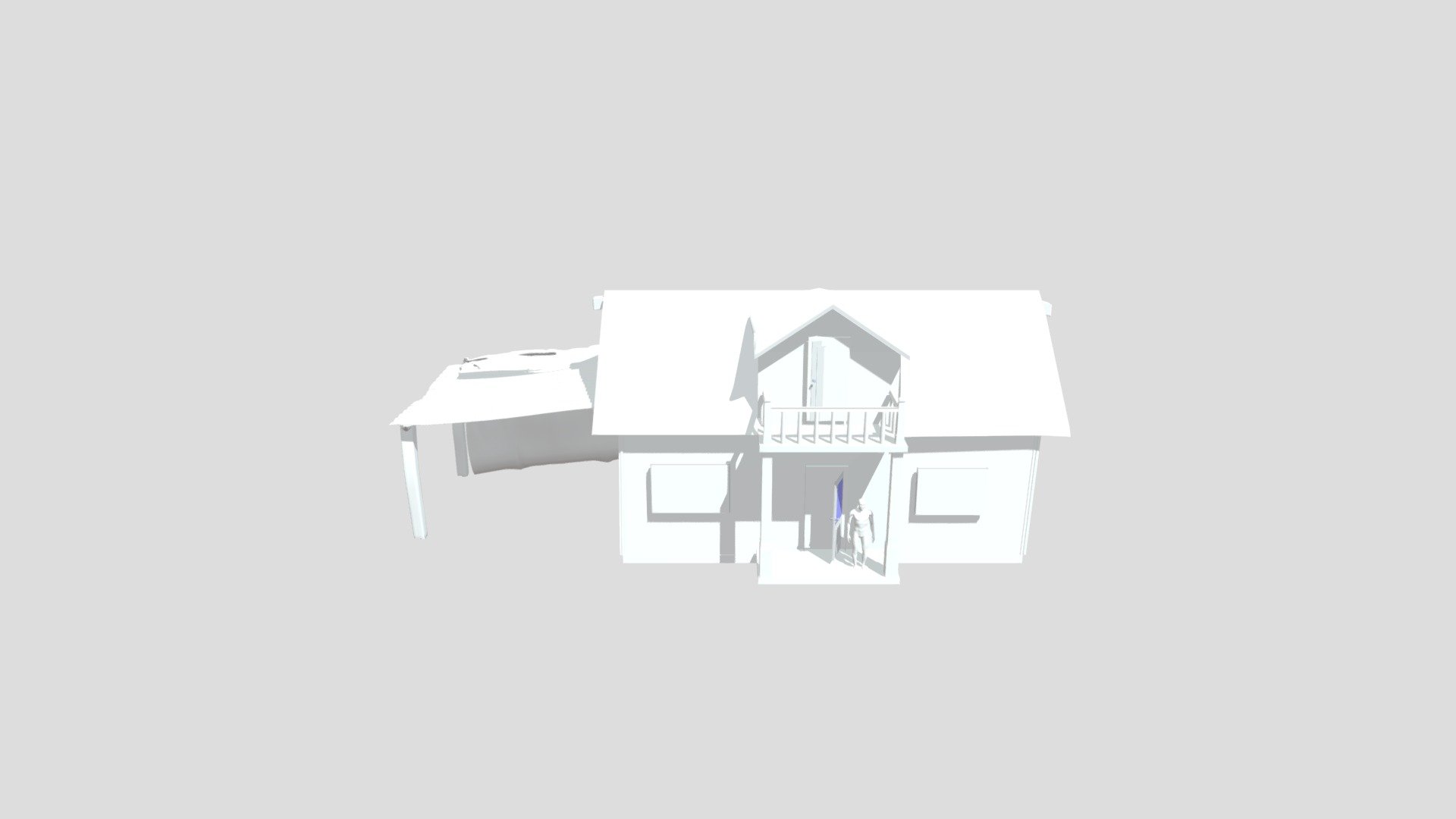 Abandoned 1 House - Download Free 3D model by mahver465 [53ff4a4 ...