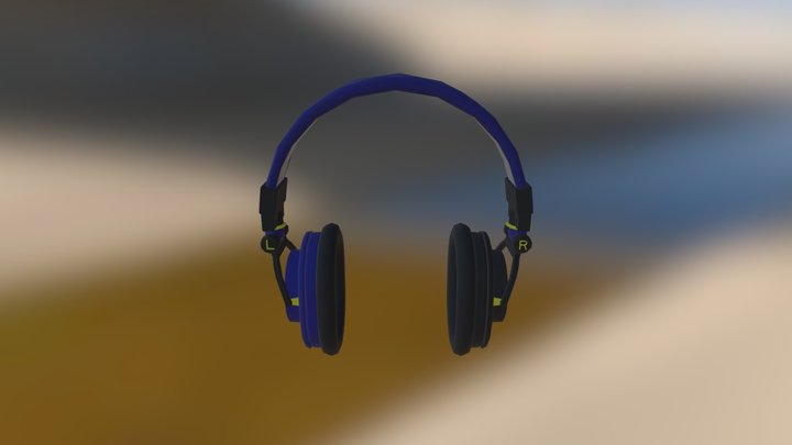 Headphones IZI 3D Model