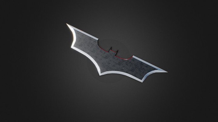 Batarang 3D models - Sketchfab