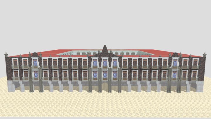 PALACIO GOBIERNO EDOMEX 3D Model