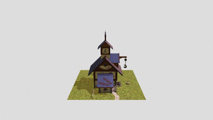 Little House 3D Model