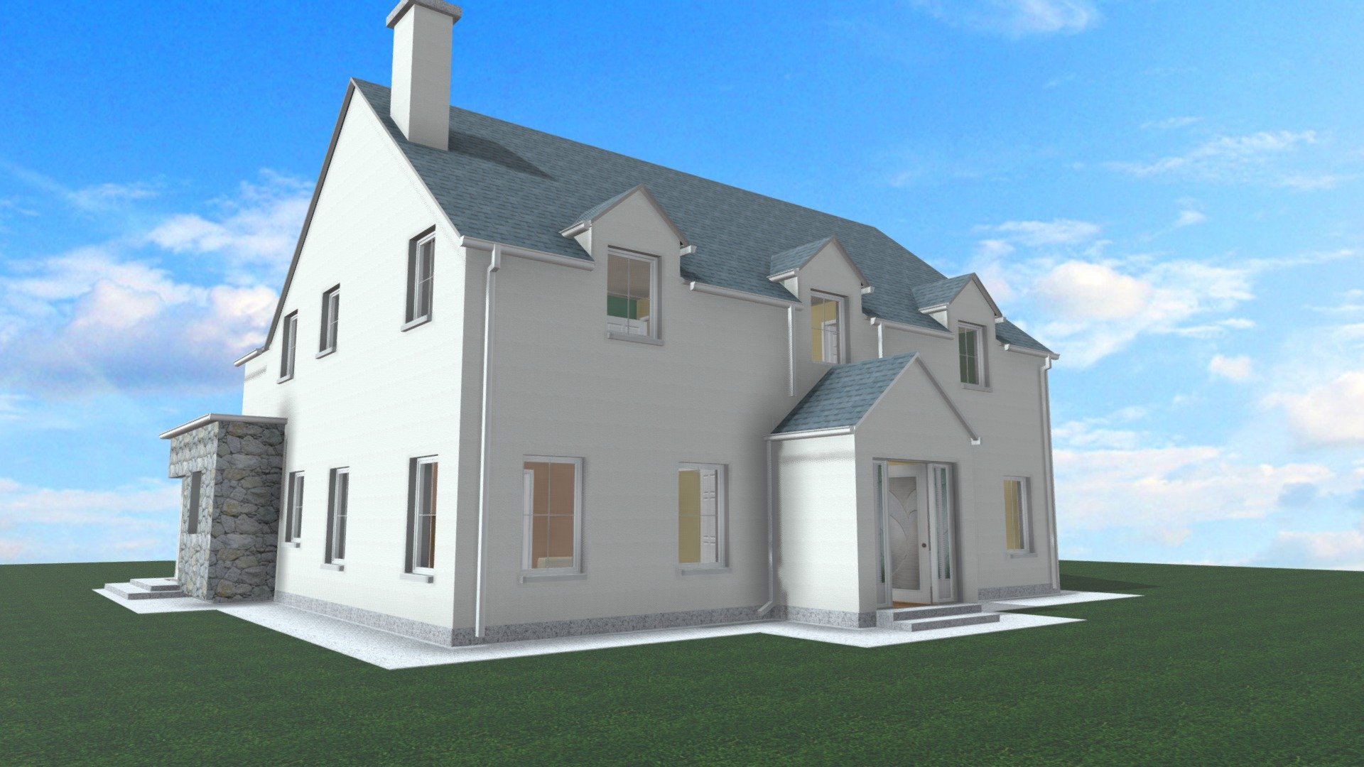 Angelo House-Full House - 3D model by Virtual Teic (@dyb) [5401da0 ...