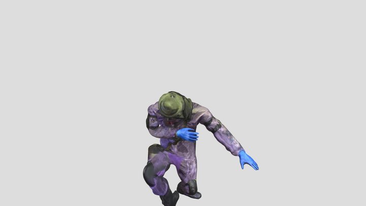 Lesli Dickin Round 1 3D Model