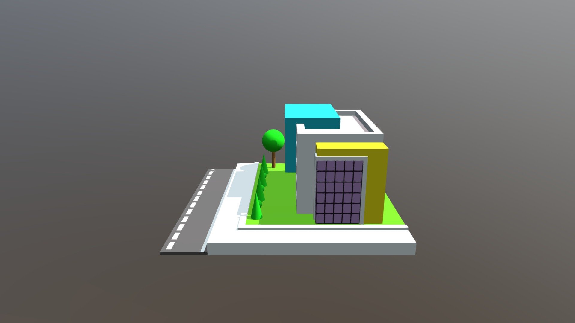 Prédio Lowpoly 2