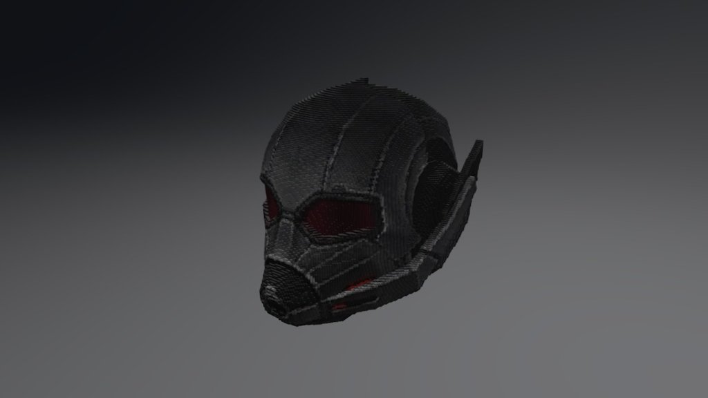 Minecraft 3D Model ~ Antman's Helmet