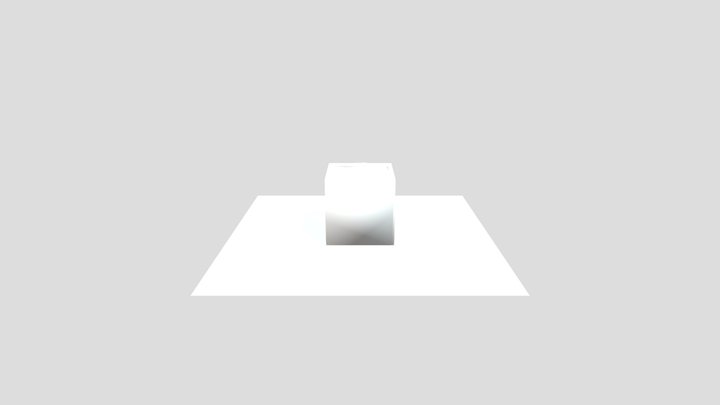 Blocky Mug 3D Model