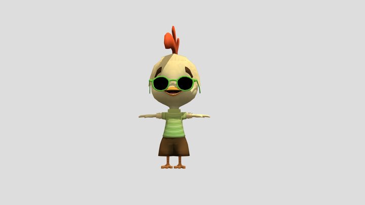 Chicken Little windows pc 3D Model
