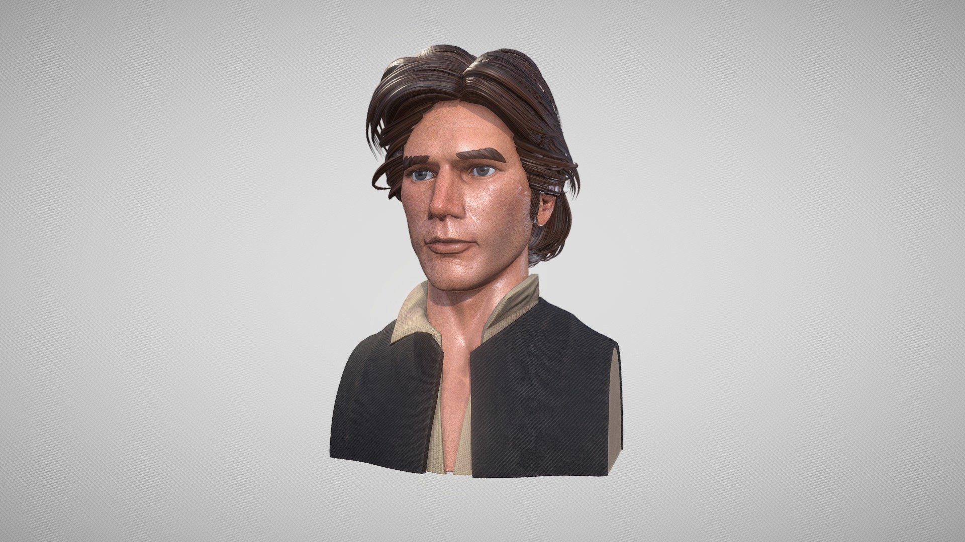 han solo bust