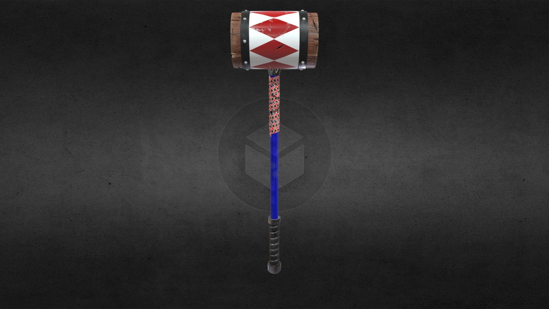 Harley Quinn Hammer 3D model by wale1000 [540501d] Sketchfab