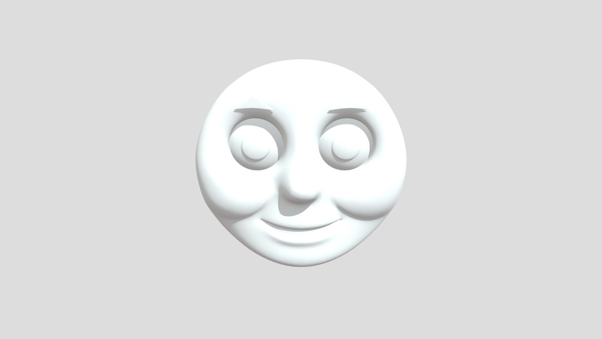 Thomas_face - Download Free 3D model by Herbie_1968 (@herbie1968 ...