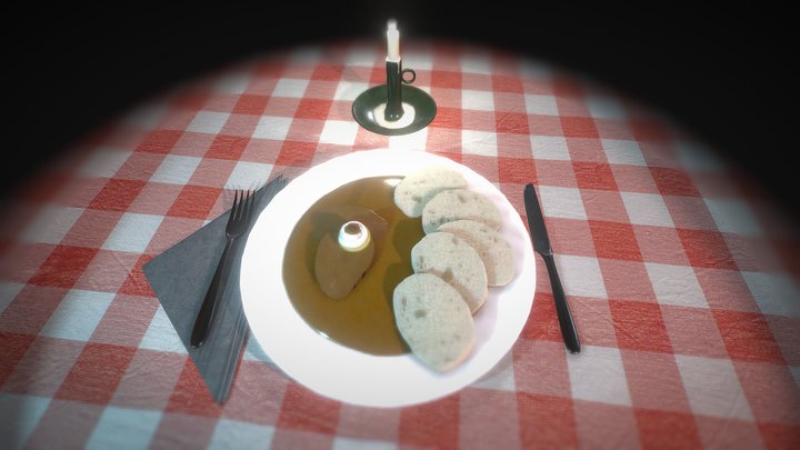 Svíčková na smetaně - Czech traditional dish