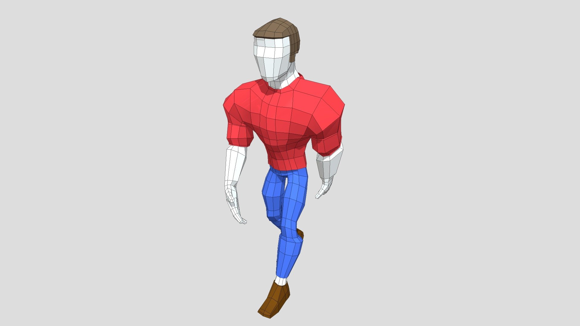 Walk,Run and Idle - Download Free 3D model by C. Anastasiadis (@bagatir ...