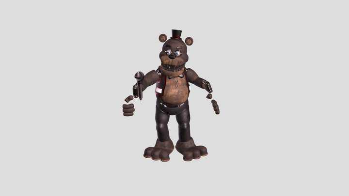 Fnaf Plus Freddy 3D Model
