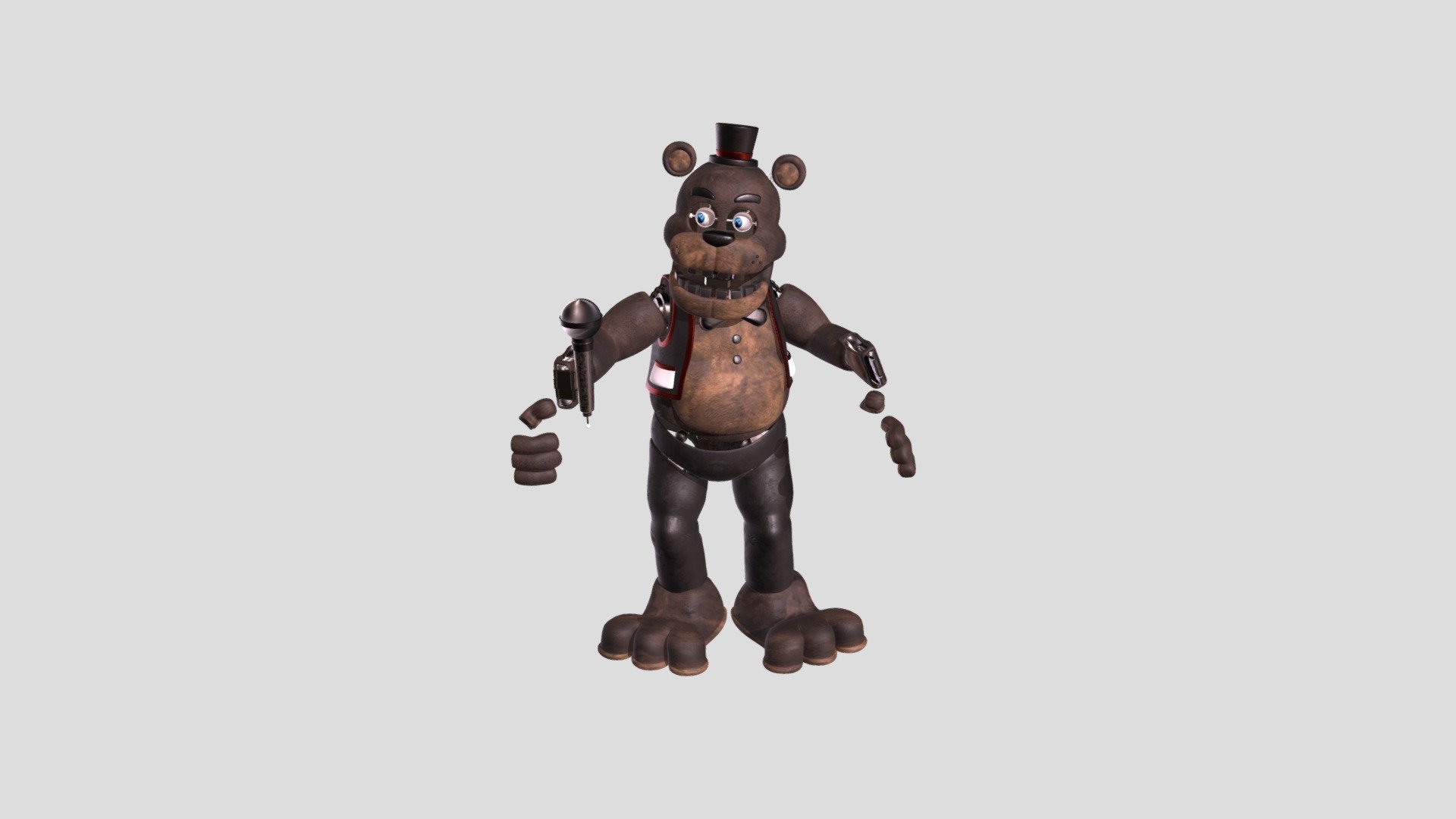 Adventure FNaF+ Freddy Port - Download Free 3D model by PuppyGamesStudio  (@diogoqleandro) [a516ce9]