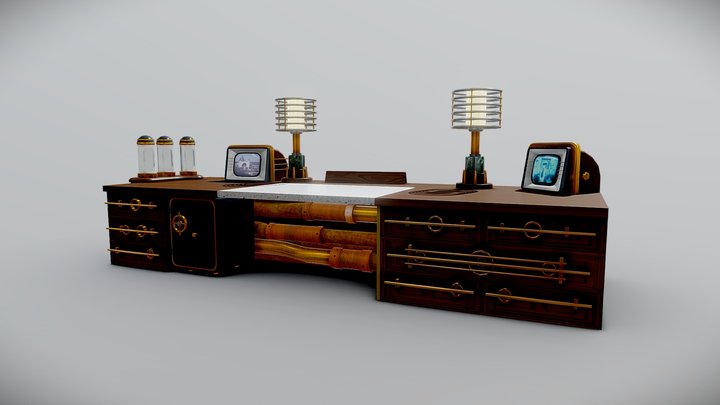 Table Homework 3 1 3D Model