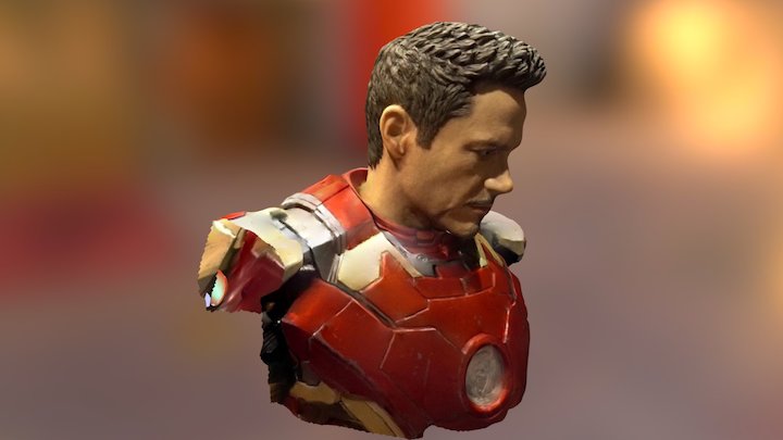 20170309 Tony Stark 3D Model