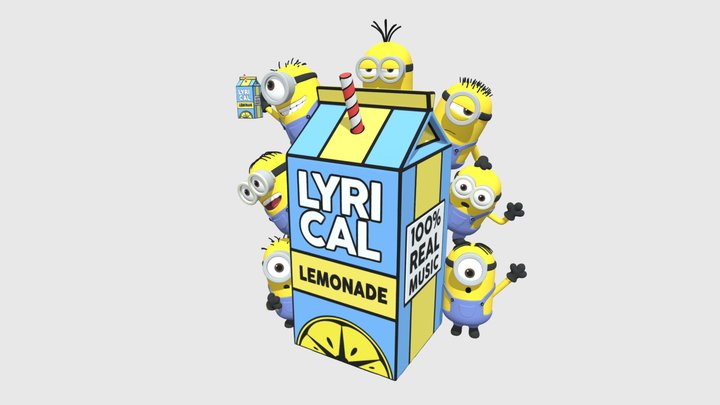 Minions x Lyrical Lemonade 3D Model