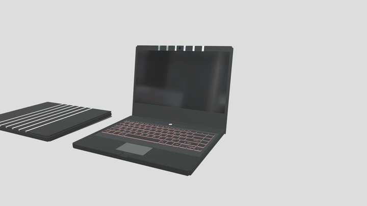Bantam Laptop 3D Model
