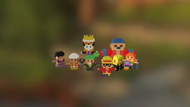 One Piece 3D Model