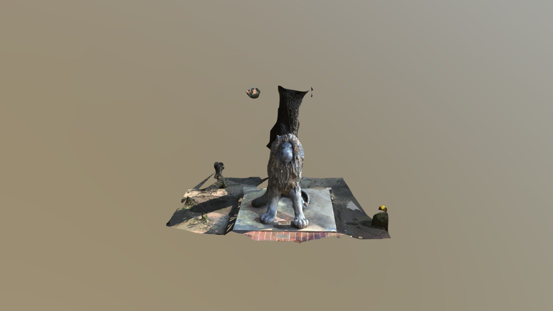 Leal Lion Color — Sketchfab embed 3D viewer