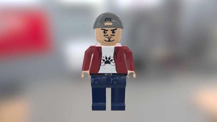 Lego Figure 3D Model