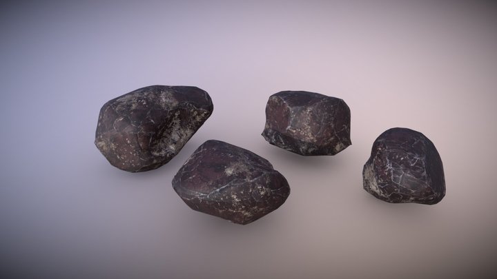 Black Rock Pack 3D Model