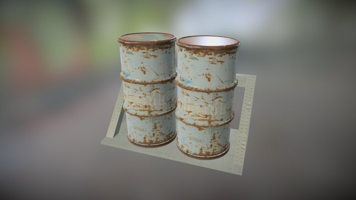 Barrel Rig 3D Model
