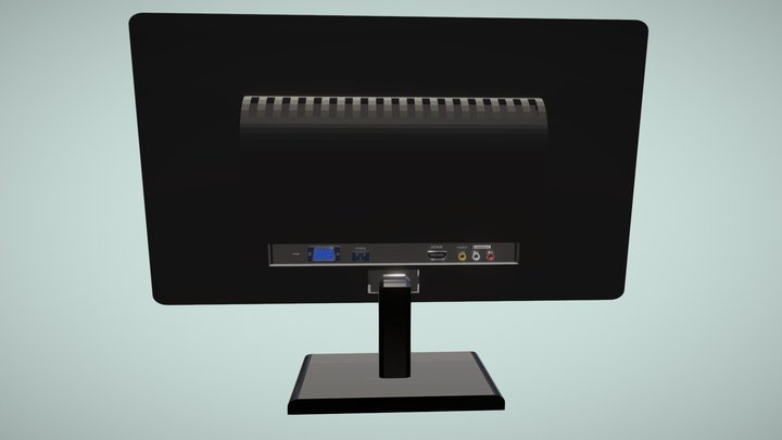 Desktop Monitor with Input Ports