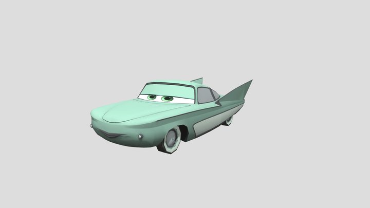 Cars 3 Driven To Win Flo 3D Model