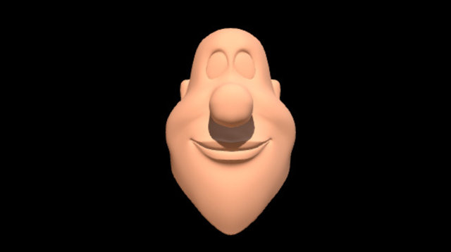 Face 0 3D Model