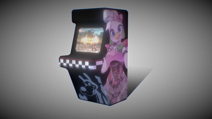FNAF - Arcade 3D Model 3D Model