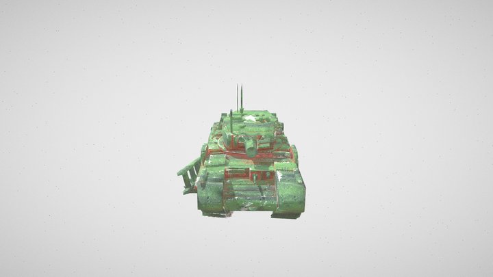 Churchhill Avre Re-Texture 3D Model
