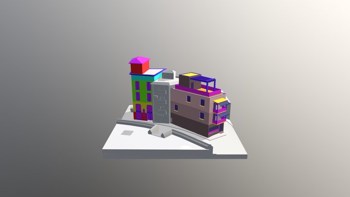 cityscene test 3D Model