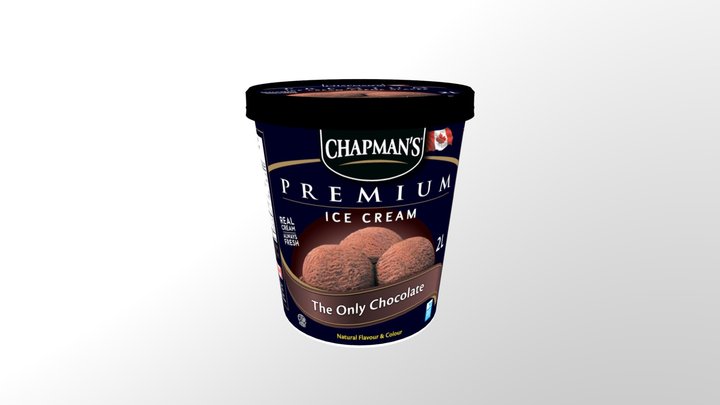 Chapmans The Only Choco 3D 3D Model