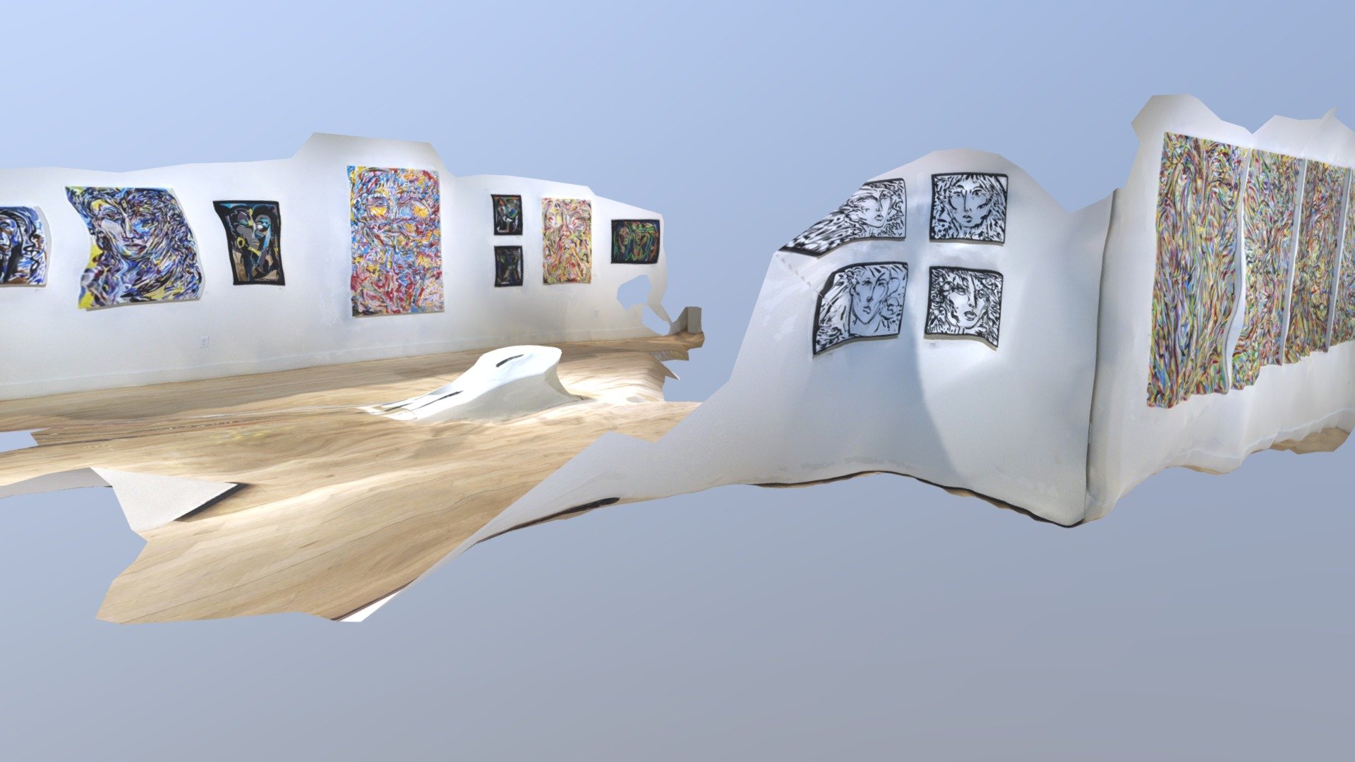 Fragment of Art Show "El Corazon de Minnesota"