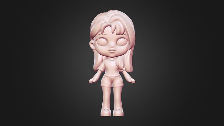 chibi chibi cute 3D Model