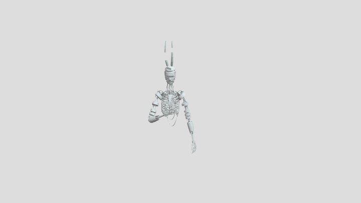 Mecha Demon 3D Model