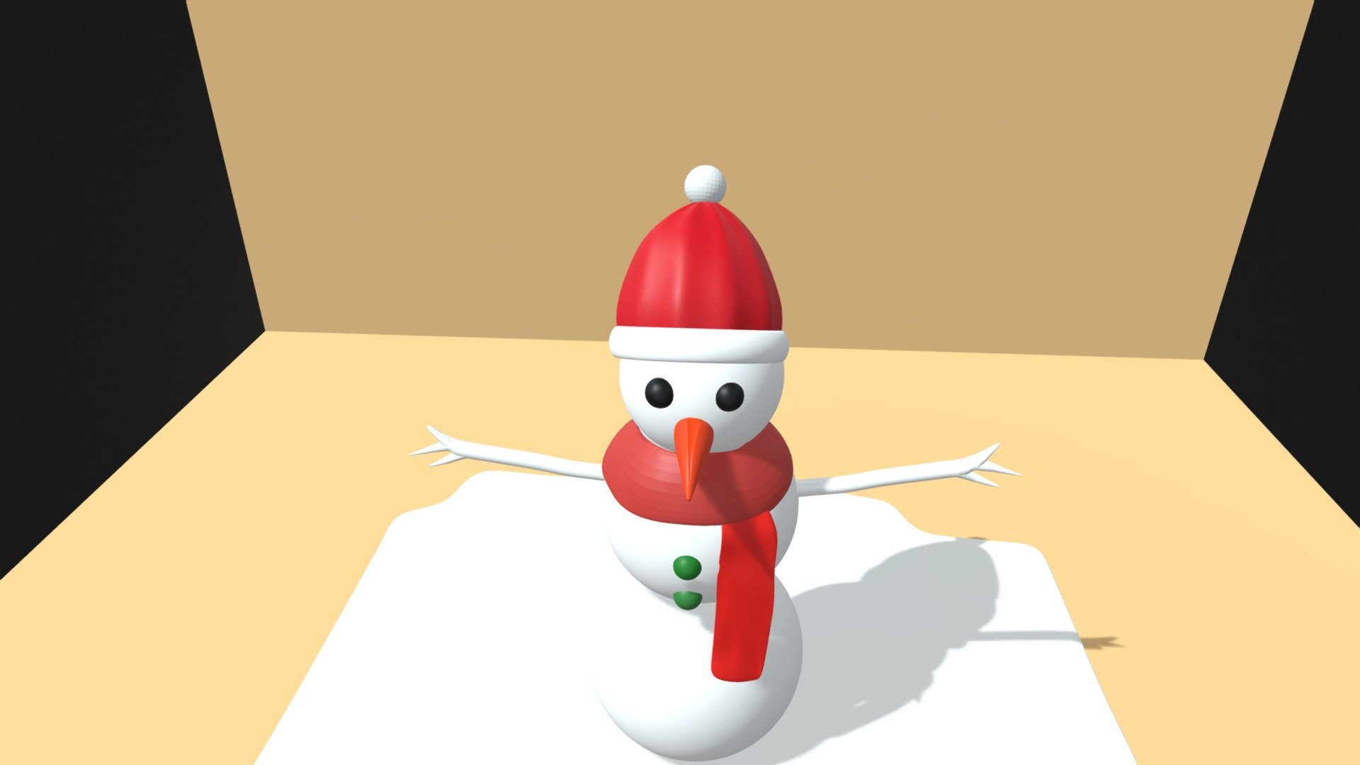 Snowman - Download Free 3D model by Amber.Gul [541414b] - Sketchfab