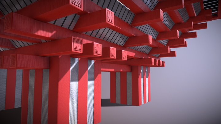 China Art Museum 3D Model