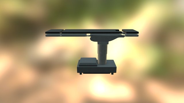 LP Surgery Table V2 3D Model