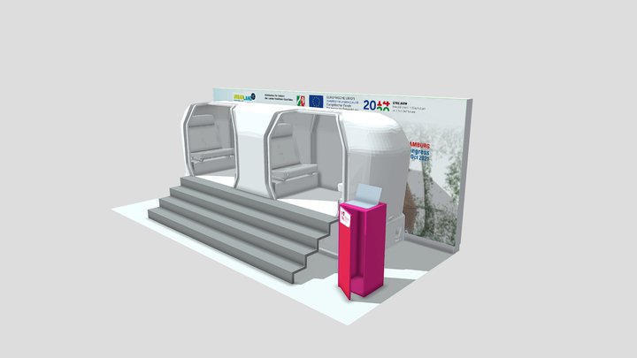 250402 Messeaufbau Kufen 3D Model