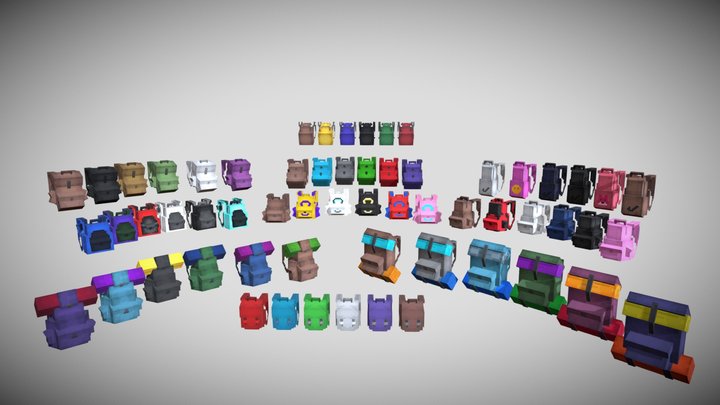 Backpack 3D Model