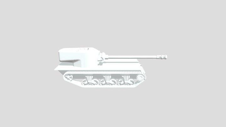 Heavy Tank 3D Model