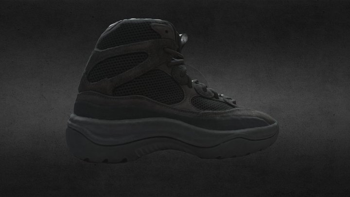 adidas Yeezy Desert Boot OIL 3D Model