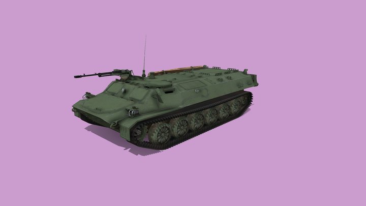 MT-LB VMK 3D Model