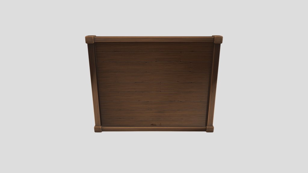 Wooden Crate Panel